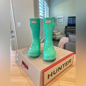 Hunter Women’s Original Short Boot Gloss - Size 9